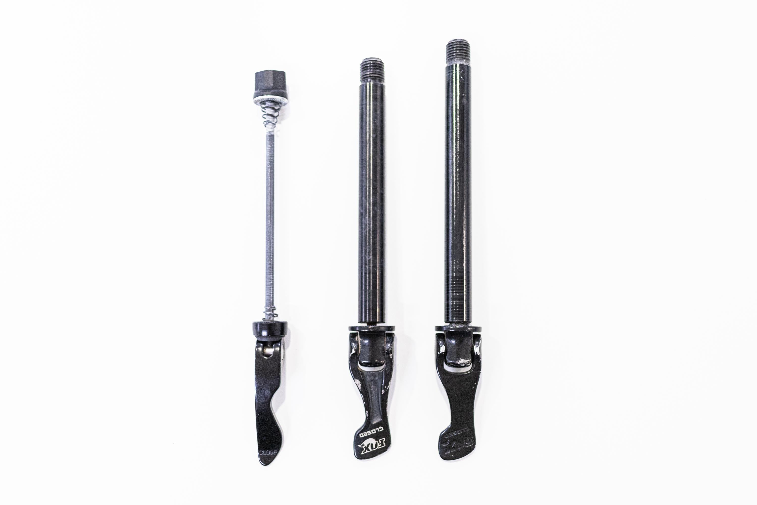 Paires De Piquets D'essieu Reaction Pour BMX Freestyle - 3/8" - Acier Argenté - Lot De 2 Neufs