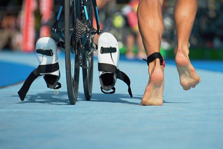 Chaussures de triathlon à scratch