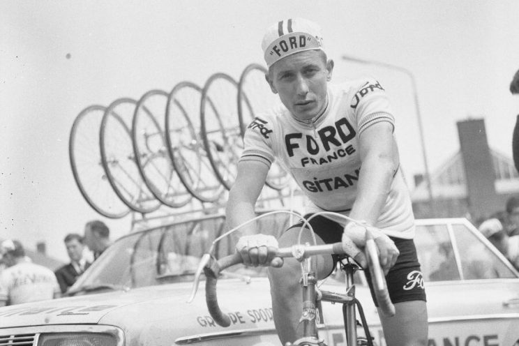 Cycliste Jacques Anquetil