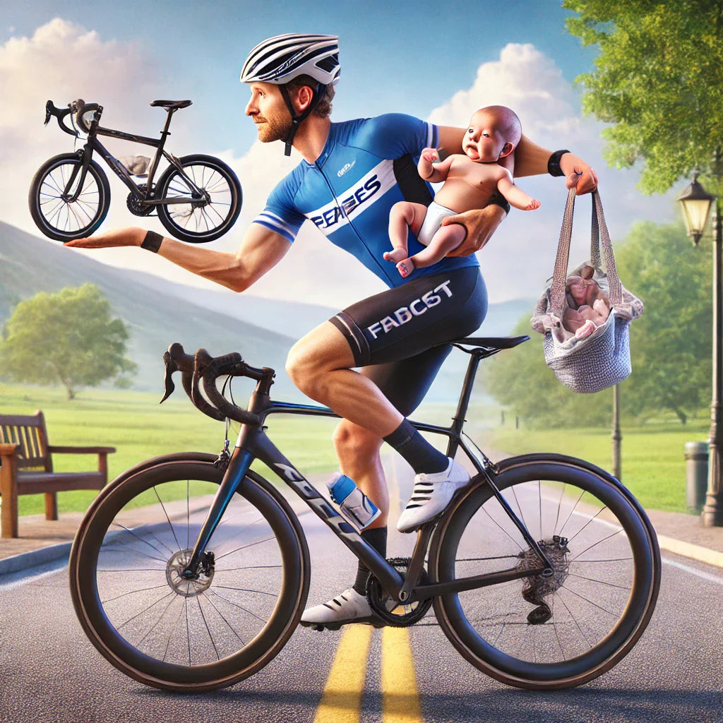 Ciclismo y paternidad: cómo te cambia la vida cuando eres ciclista y tienes un bebé