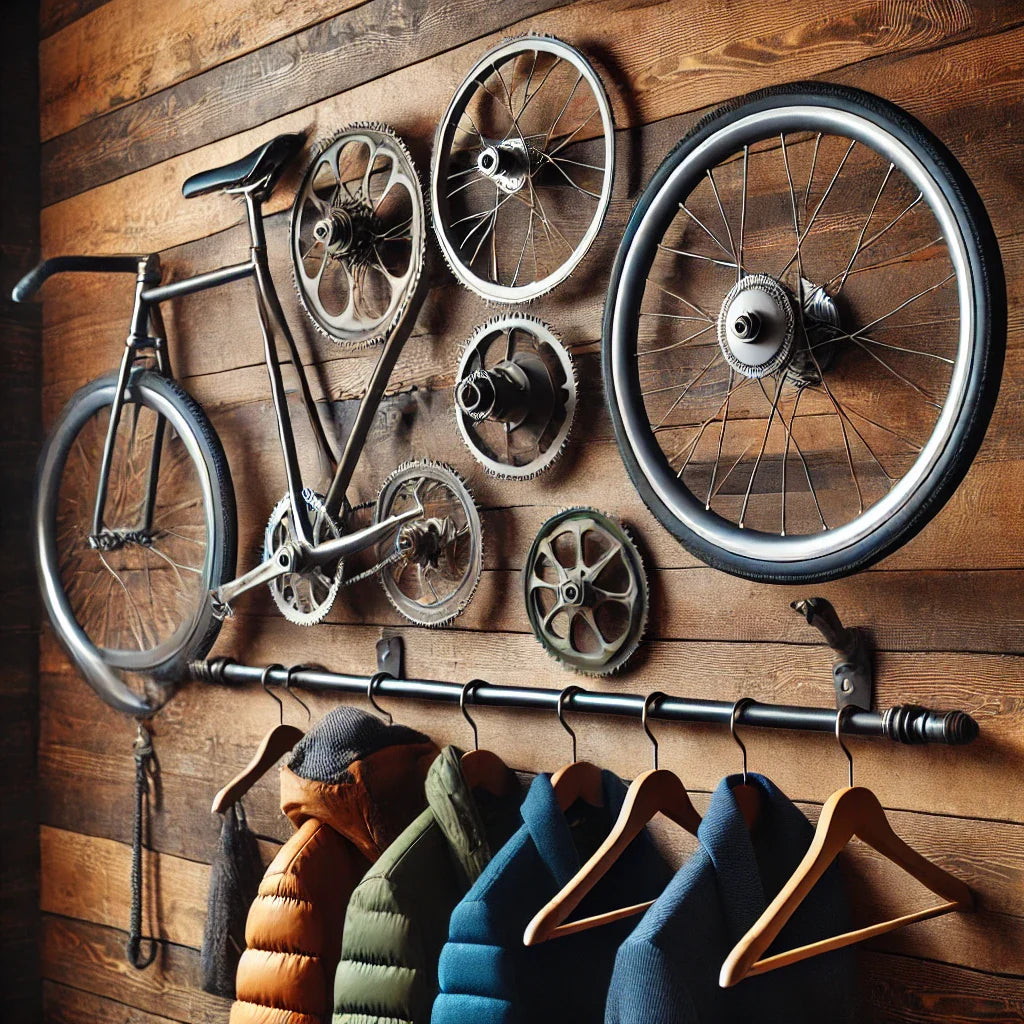 Cinco usos que puedes darle a una bicicleta para decorar tu casa