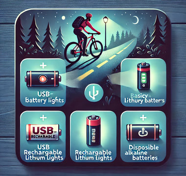 Cómo elegir luces para tu bicicleta